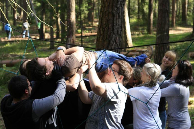 JGA im Kletterwald Weiherhof