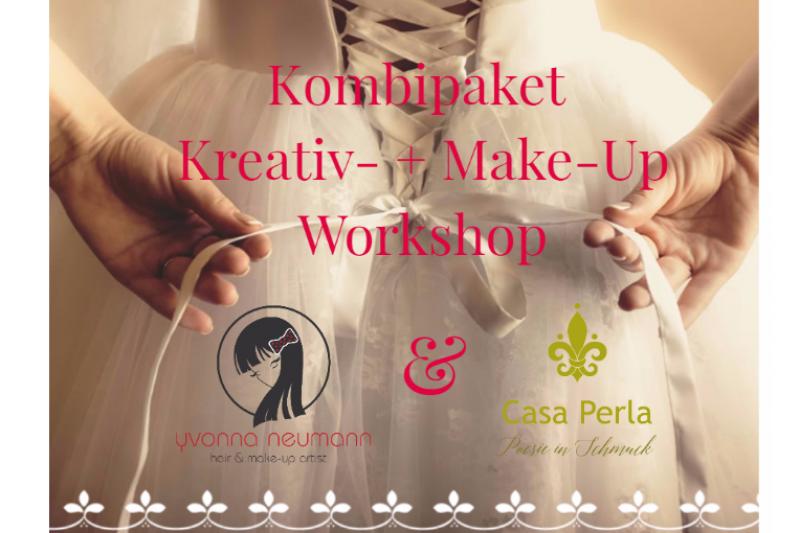 Kreativworkshop Armband und Make-Up Workshop Kombipaket