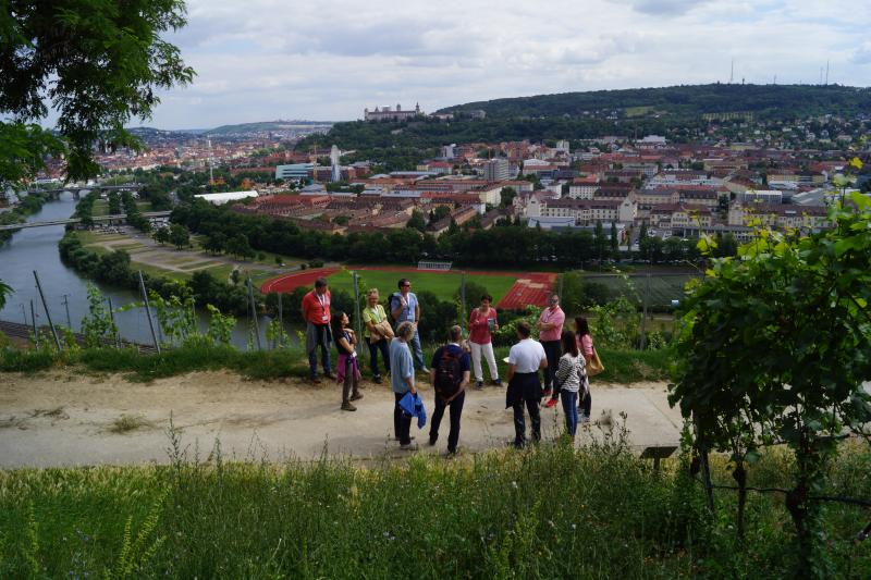 Weinbergrallye mit Verkostung am Würzburger Stein